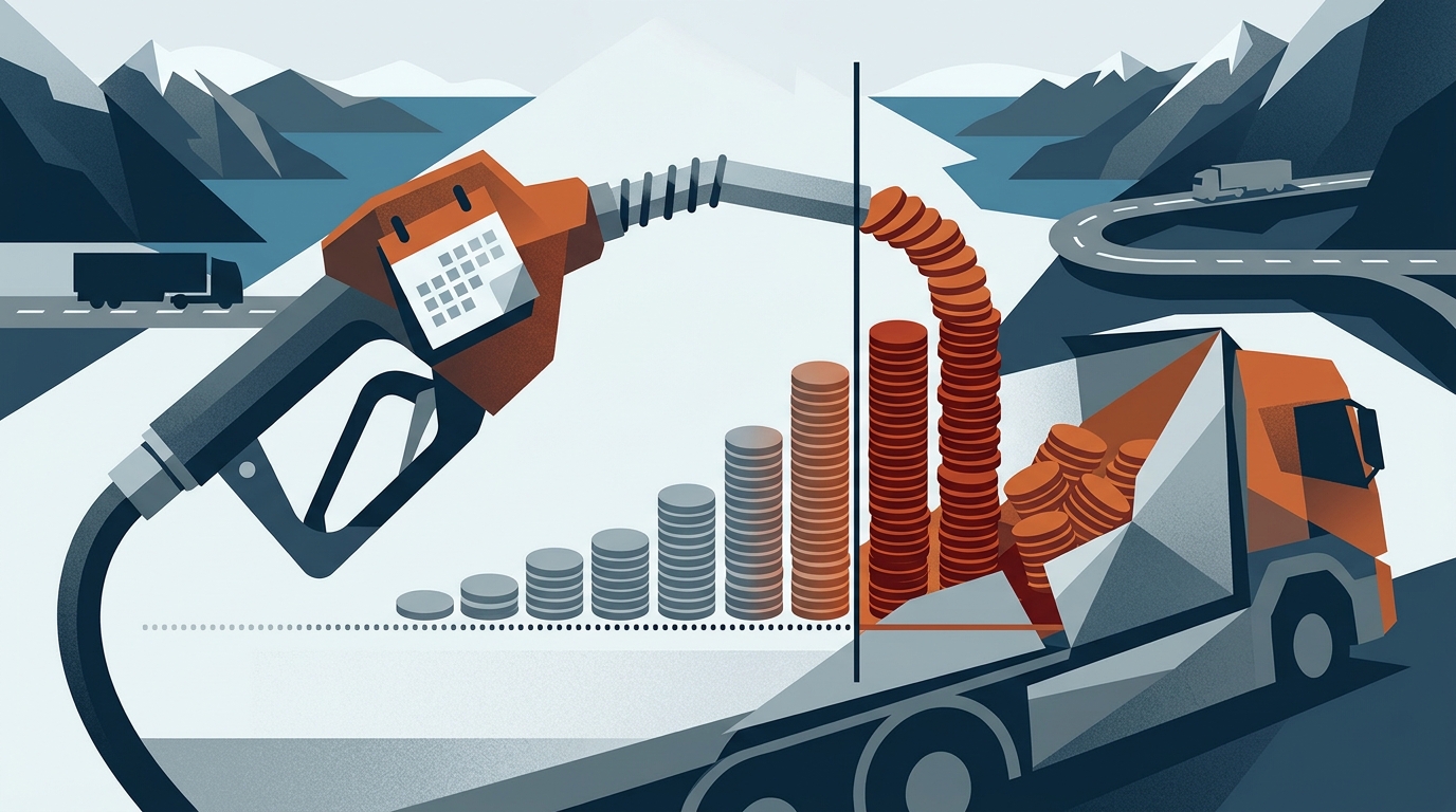 Norsk dieselrabat udløber 1. september – vognmænd frygter millionregning
